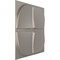 Ekena Millwork 19 5/8in. W x 19 5/8in. H Edmund EnduraWall Decorative 3D Wall Panel Covers 2.67 Sq. Ft. WP20X20EUBAL - alternate 2